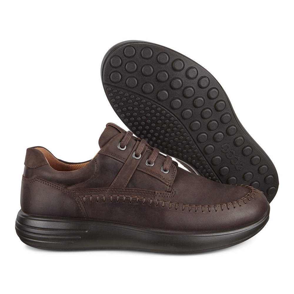 Tenis Hombre - ECCO Soft 7 Runner - Marrom - MQD427169